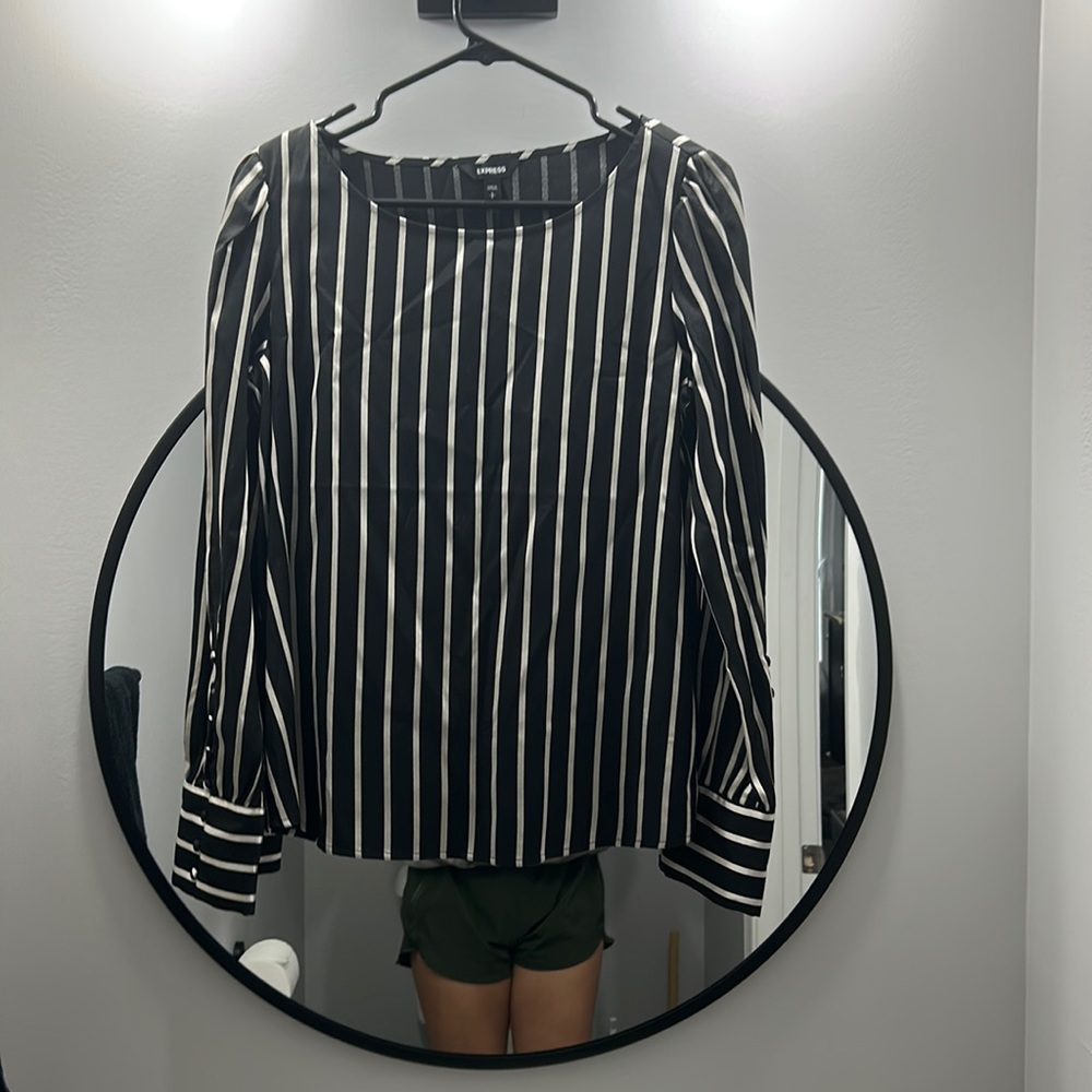 Size Small Express striped shirt